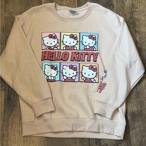 Hello Kitty Pink Graphic Sweatshirt